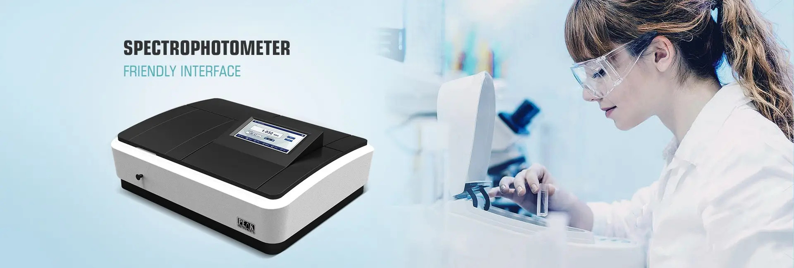Espectrofotômetro de lâmpada de xenônio