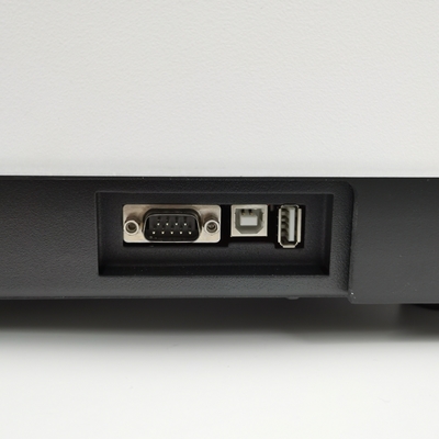 Espectrofotômetro de lâmpada de halogênio visível de tela LCD de 7 polegadas para medição de laboratório médico