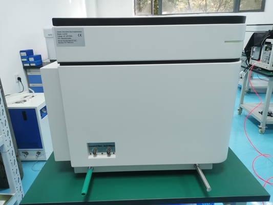 Espectrofotômetro de absorção atómica de chama AAS para ensaio Hg Cu Cd Pb 82*68*55CM