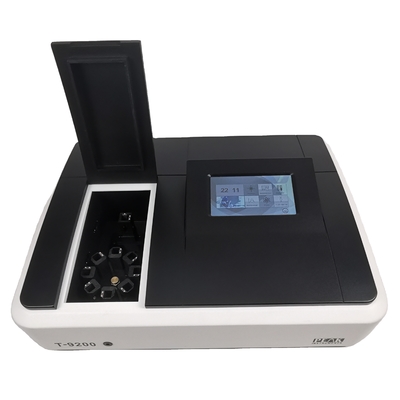 7 polegadas capacitivo touch screen 1nm duplo feixe 190-1100nm UV Vis Spectrophotometer