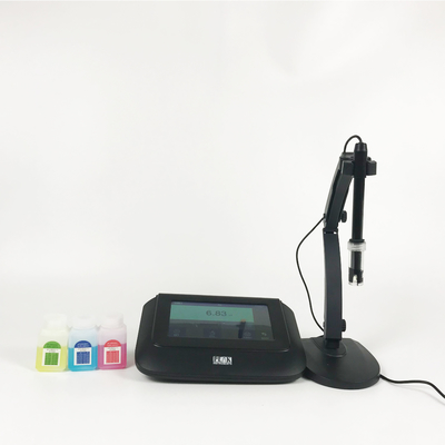 Alta resolução de 7 polegadas LCD de cor touch screen Laboratório Digital mV ph Meter para resíduos de água