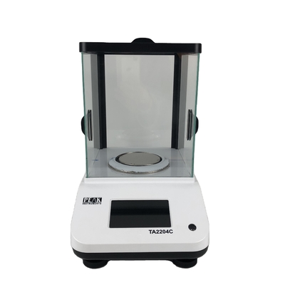 4.3 polegadas LCD touch screen Alta precisão 0.1mg 220g Balança eletrônica para laboratório