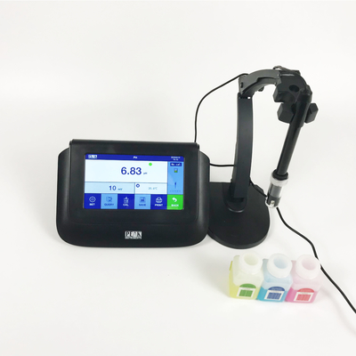 Alta resolução de 7 polegadas LCD de cor touch screen Laboratório Digital mV ph Meter para resíduos de água