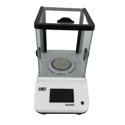 Port USB Laboratório Touch Screen Escala digital com alta precisão 0,01mg de legibilidade