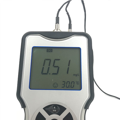 NO Comunicação Medidor portátil de oxigénio dissolvido com intervalo de 0,00 a 20,00 mg/L ppm