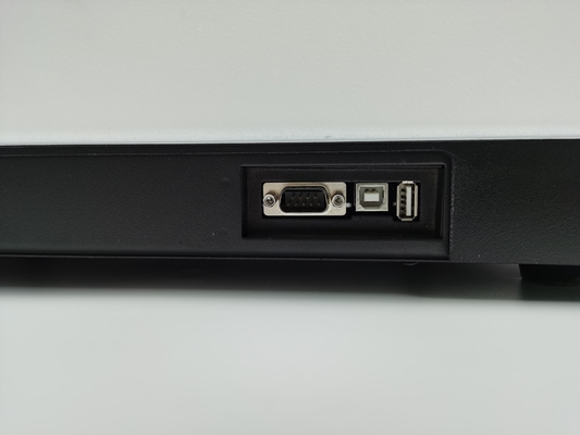 190-1100nm Largura de banda variável Espectrofotômetro UV de feixe duplo com tela LCD de 7 polegadas