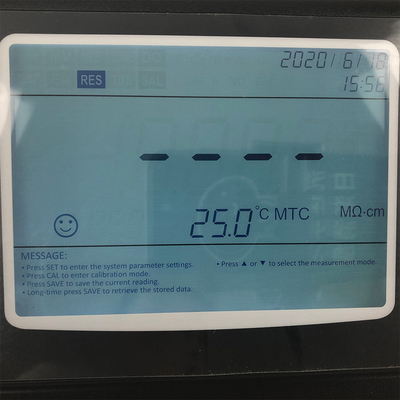 Eletrodo constante 0,1/1/10cm-1 6,5 polegadas LCD Display Conductividade TDS Salinidade Meter