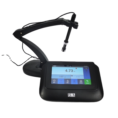 Peak Instruments Bench Top 7 Inch LCD Touch Screen Medidor de pH Faixa de medição -2-19.99 pH