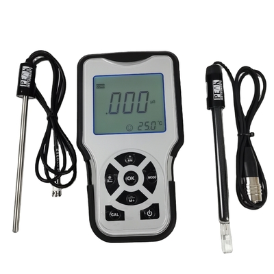 Medidor de condutividade de salinidade digital portátil 5 em 1 Ec Tds com calibração de 1 ponto