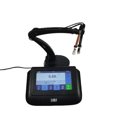 Medidor TDS de condutividade de pH de 7 polegadas com calibração automática e estabilidade ±0,01pH/3h