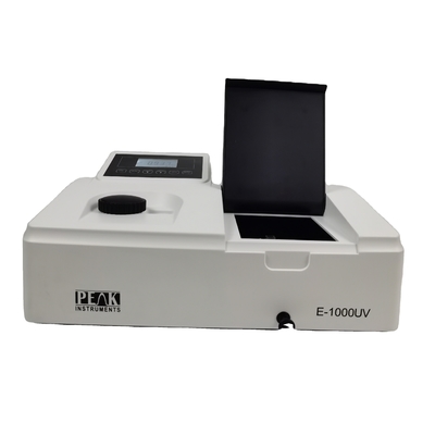40*70mm LCD retroiluminado Display 4nm Single Beam Vis Spectrophotometer por Peak Instruments