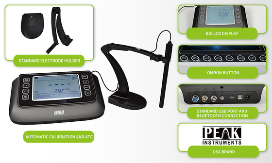 Peak Instruments Laboratory TDS Meter para suporte personalizado ODM e resultados precisos