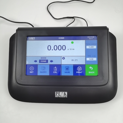 Teste de água Ec Tds Meter 5 em 1 com calibração em um ponto e precisão do eléctrodo FS de ±1,0%