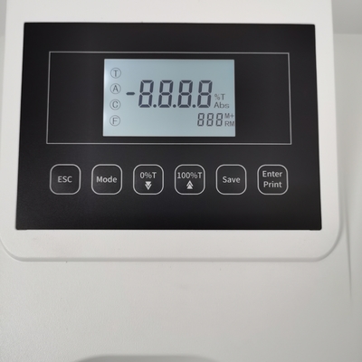 Espectrofotômetro UV Vis de Água Preciso e Portátil com Luz Estrangeira ≤ 0,15%T 360 nm