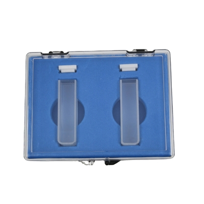 PEAK Instruments Laboratory 1cm Espectrophotometer Quartz Cuvette com 3,5 ml de volume