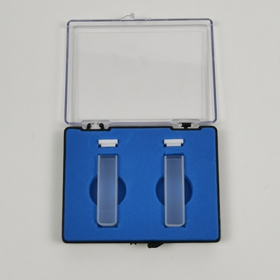 PEAK Instruments Laboratory 1cm Espectrophotometer Quartz Cuvette com 3,5 ml de volume