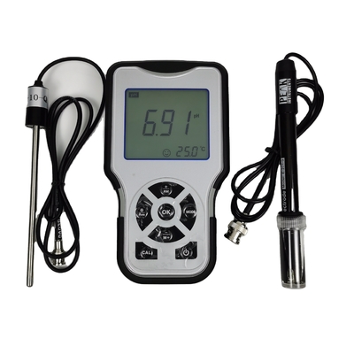 Medidor digital de pH de água de laboratório fácil de usar e versátil com compensação de temperatura