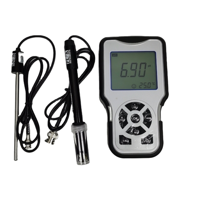 Display LCD Tester de laboratório de água portátil Digital Ph Meter com suporte personalizado