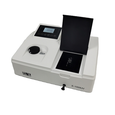 Espectrofotômetro de comprimento de onda de 190-1020 nm com e 40*70 mm retrovisor LCD iluminado