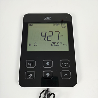 Painel de toque digital EC TDS PH e medidor de condutividade com tela LCD de alta precisão