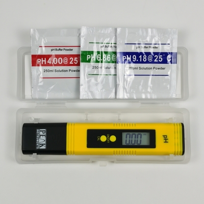 Suporte ODM Tipo de caneta personalizado Teste de pH da água Medidor de pH digital com precisão de 0,01pH