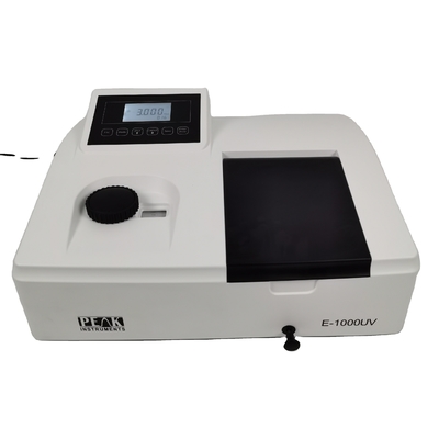 Suporte ODM personalizado Peak CE e ISO certificado 190-1100nm UV-Vis Espectrophotometer