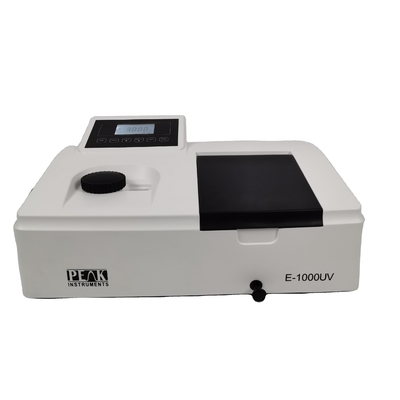 190-1020nm UV Vis Spectrophotometer para Hospital Fotômetro de Feixe Único Tipo Básico EUA