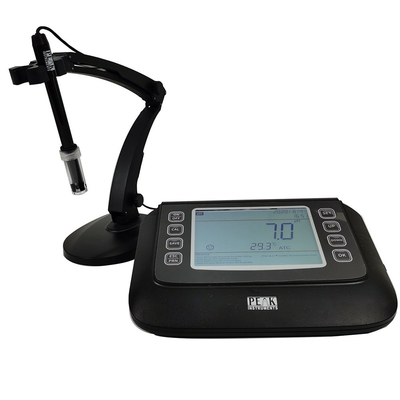 Medidor de pH de calibração automática de 3 pontos com gama de temperaturas
