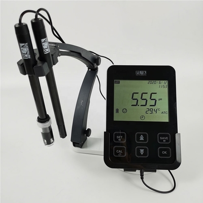 Medidor de pH do banco de tablets de Peak Instruments para testes de água ORP na faixa de pH -2-19,99
