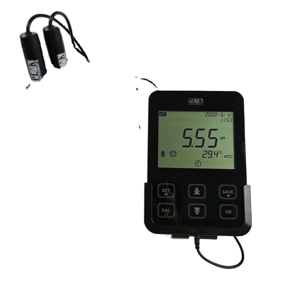 Medidor de pH do banco de tablets de Peak Instruments para testes de água ORP na faixa de pH -2-19,99