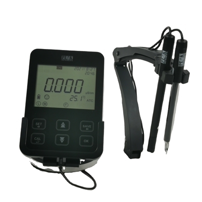 Medidor de pH do banco de tablets de Peak Instruments para testes de água ORP na faixa de pH -2-19,99