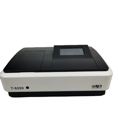 PEAK Instruments Split Beam UV Vis Spectrophotometer com interface fácil de usar