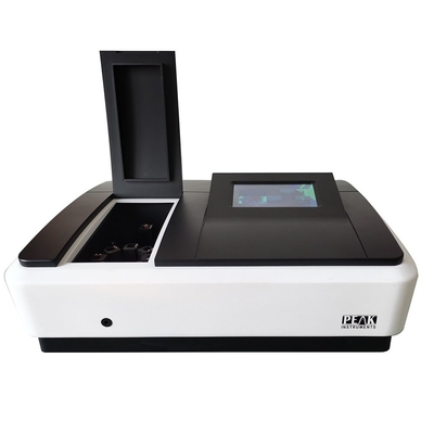 Bom fotômetro de feixe duplo com comprimento focal nulo 190-1100nm UV Espectrofotômetro visível
