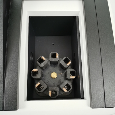 Espectrofotômetro de feixe duplo baseado em microprocessador 190-1100nm 7 polegadas visualização UV