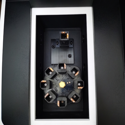 Espectrofotômetro de feixe duplo baseado em microprocessador 190-1100nm 7 polegadas visualização UV