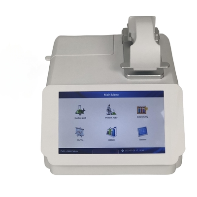 Intervalo de comprimento de onda 200-800nm Peak Instruments Nano Drop AA1000 Micro Espectrophotometer