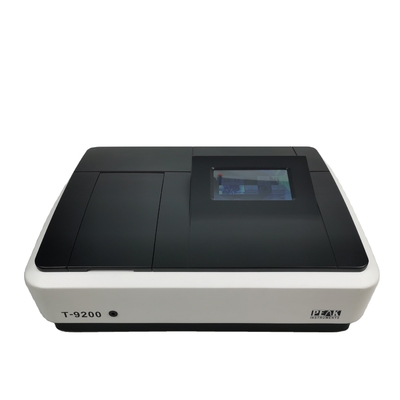 Espectrofotômetro UV-vis personalizado T-9200 com largura de banda de 2 nm e ruído 0,0003 500 nm