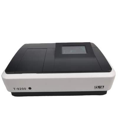 8 Detentor de células T-9200 UV Espectrofotômetro visível com largura de banda de 2 nm e ecrã táctil