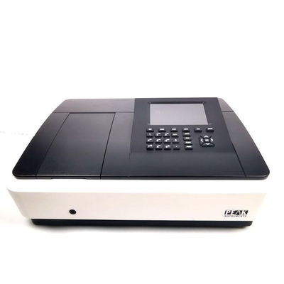 Espectrofotômetro de duplo feixe UV-Vis de alta precisão 190-1100 nm com 360 nm de luz dispersa