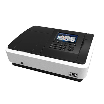 Espectrofotômetro de duplo feixe UV-Vis de alta precisão 190-1100 nm com 360 nm de luz dispersa